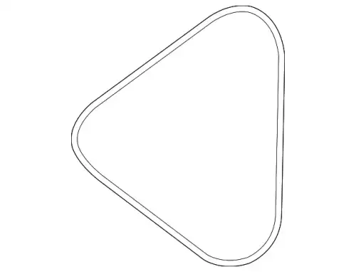 Ремень клиновой KIA MB36615907A