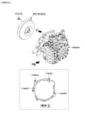Коробка передач в сборе KIA 450003BJC3