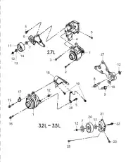 ролик ГРМ Dodg 53010230 JEEP