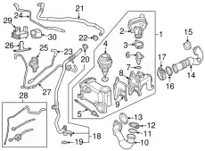 Elektroventil 1J0 906 283 B VAG