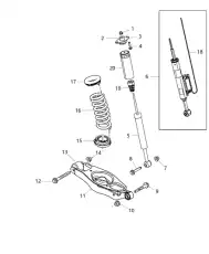 BUSHINGS 04895382AA CHRYSLER