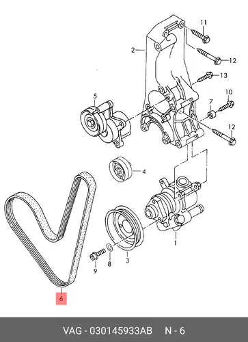 VAG 030145933AB
