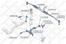 Рычаг подвески STELLOX 57-02799-SX слева