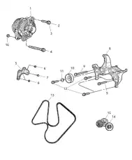 натяжитель ремня ГРМ Dodg 53030958AC JEEP