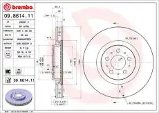 Тормозной диск BREMBO 9861411