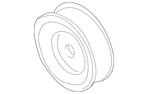 шкив генератора Maz K80118W11 MAZDA