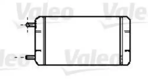 Радиатор печки VALEO 812242