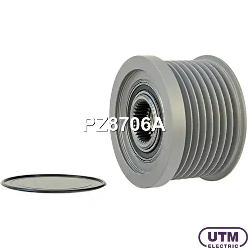 PZ8706A Шкив обгонный генератора UTM