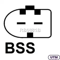 РЕГУЛЯТОР ГЕНЕРАТОРА RB0881B UTM