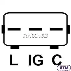 Регулятор генератора RN6215B UTM