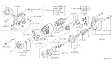 Щеткодержатель стартера 2337852F10 NISSAN