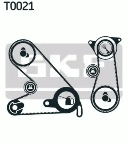 Комплект ремня ГРМ VKMA 03050 SKF