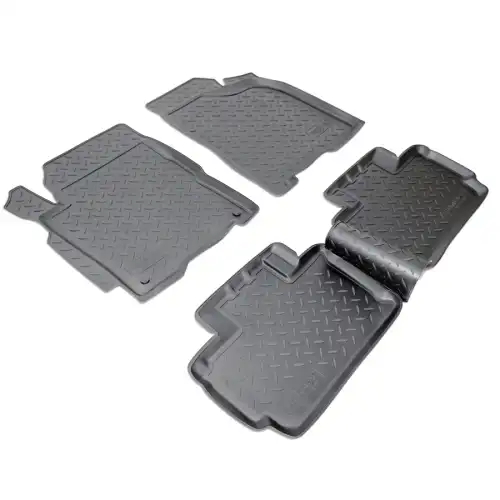 Коврики в салон NORPLAST NPL-PO-11-03 Chery Bonus 2011-2014 4 шт., черный