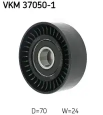 ролик обводной!\ VKM370501 SKF