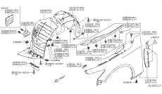 Крыло NISSAN F31014HKMA