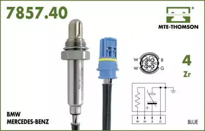 лямбда-зонд!\ BMW E46/Z3 3.2 00> 7857.40.080 MTE-THOMSON