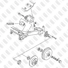 FIXAR САЙЛЕНТБЛОК БАЛКИ ЗАД FG0238