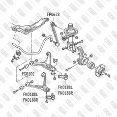 Шаровая опора FIXAR FK0188R