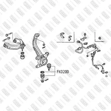 Шаровая опора FIXAR FK0200