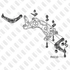 Шаровая опора FIXAR FK0210