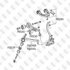 Шаровая опора FIXAR FK0281