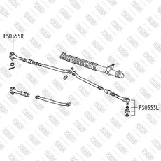 Рулевой наконечник FIXAR FS0555L