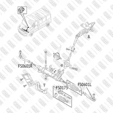 Рулевой наконечник FIXAR FS0601R