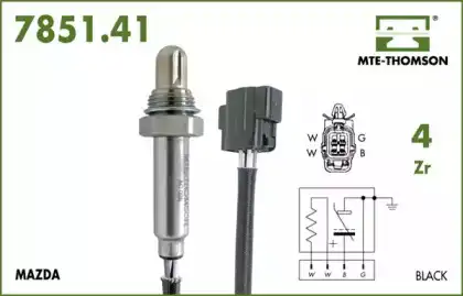 лямбда-зонд универсальный Audi 7851.41.074 MTE-THOMSON