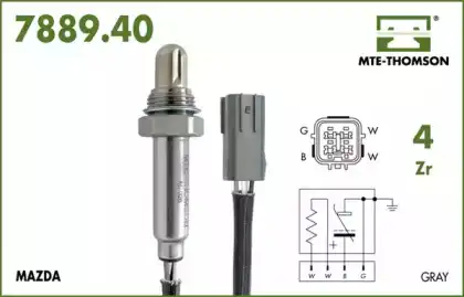 лямбда-зонд универсальный Audi 7889.40.061 MTE-THOMSON