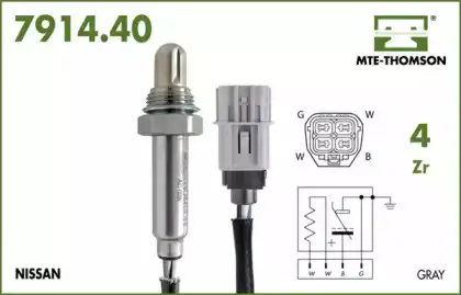 лямбда-зонд универсальный All 7914.40.036 MTE-THOMSON