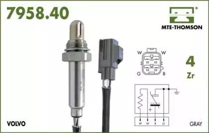 лямбда-зонд универсальный All 7958.40.082 MTE-THOMSON