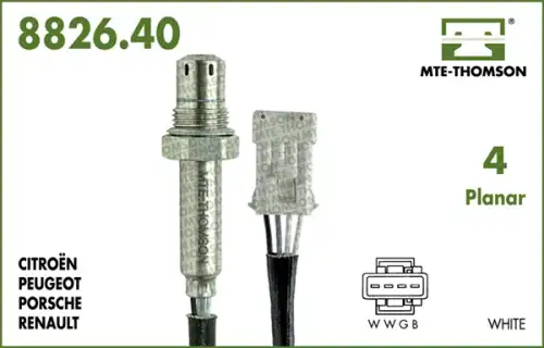лямбда-зонд Volv 8826.40.080 MTE-THOMSON