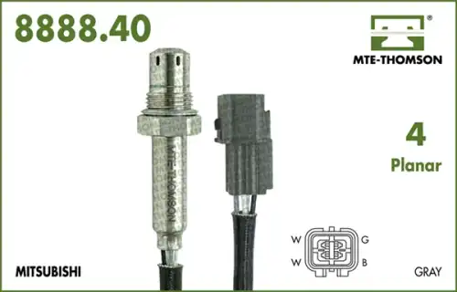 лямбда-зонд универсальный Audi 8888.40.067 MTE-THOMSON
