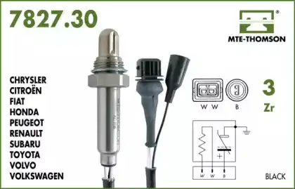 лямбда-зонд Audi 7827.30.072 MTE-THOMSON