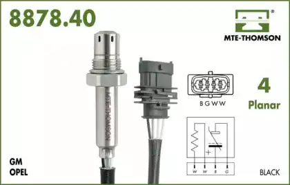 лямбда-зонд Opel 8878.40.052 MTE-THOMSON