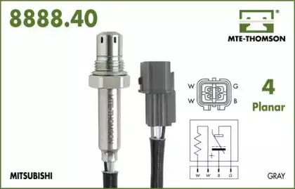 лямбда-зонд универсальный Audi 8888.40.076 MTE-THOMSON