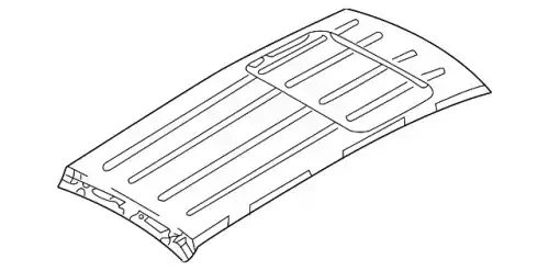 панель крыши / panel-roof 6711126001 MOBIS
