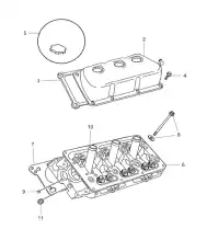 Прокладка ГБЦ CHRYSLER 4792753AA