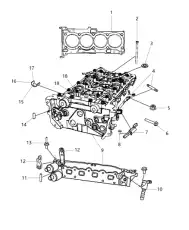 Прокладка ГБЦ CHRYSLER 6803 2594AA