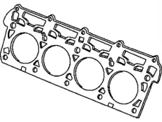 Прокладка ГБЦ CHRYSLER 5037 592AB