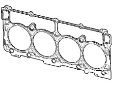 Прокладка ГБЦ CHRYSLER 5037 592AC