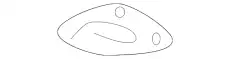 Прокладка коллектора CHRYSLER MB687012