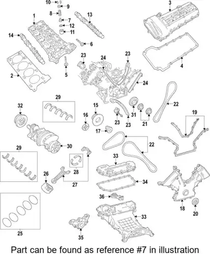 Valve Stem Seal XW4Z-6571-BA FORD