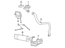 EGR Valve Gasket F6TZ-9D476-DA FORD