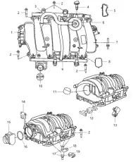 прокладка форсунки Audi 4897 125AA CHRYSLER