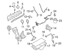 Прокладка ГБЦ FORD 5C3Z-6584-AA