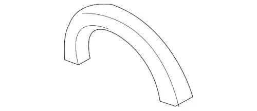PACKING/SEAL (CRANKSHAFT REAR) E6TZ 6701-A FORD