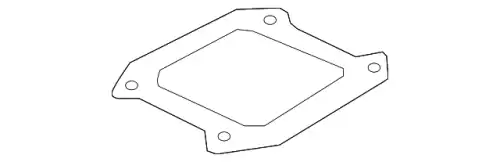 Прокладка коллектора FORD E7TZ 9H486-A