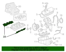Прокладка коллектора FORD 5L3Z-9439-AA