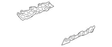 Прокладка коллектора FORD 5L3Z-9439-BA